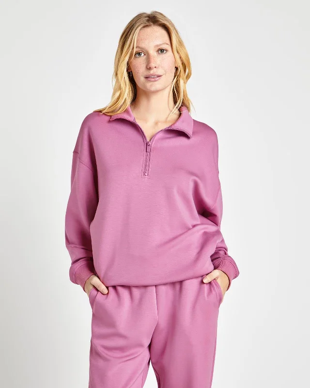 Tate Half Zip Pullover Zipper Front Cardigan