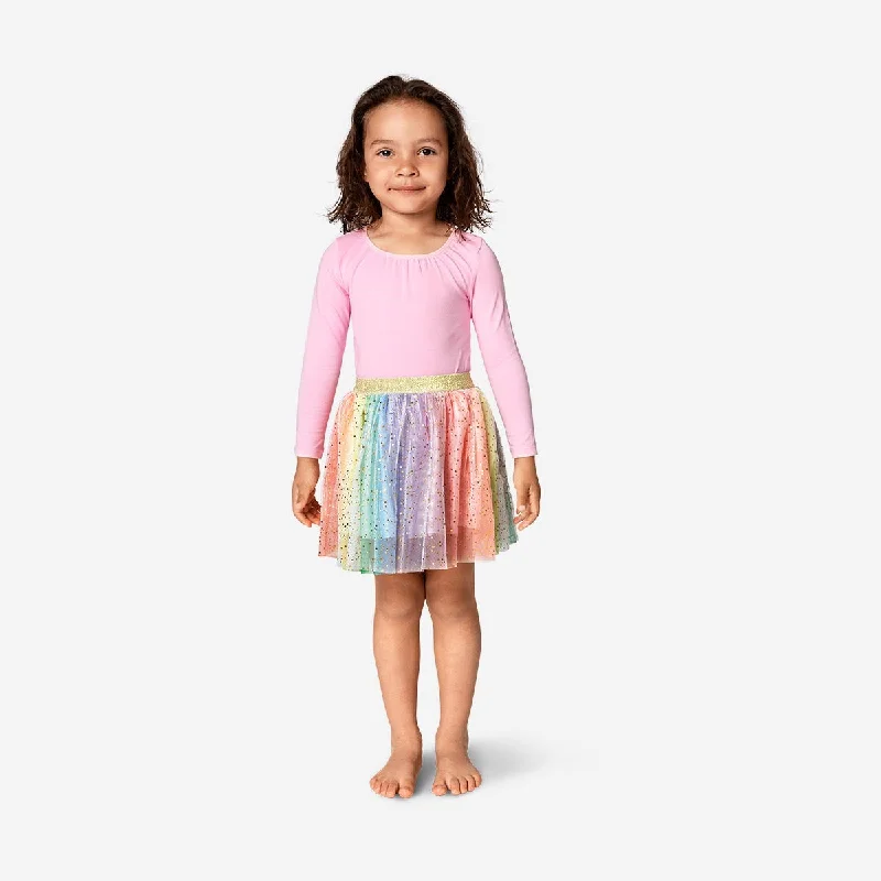 Tulle skirt. For children velvet skirt plush