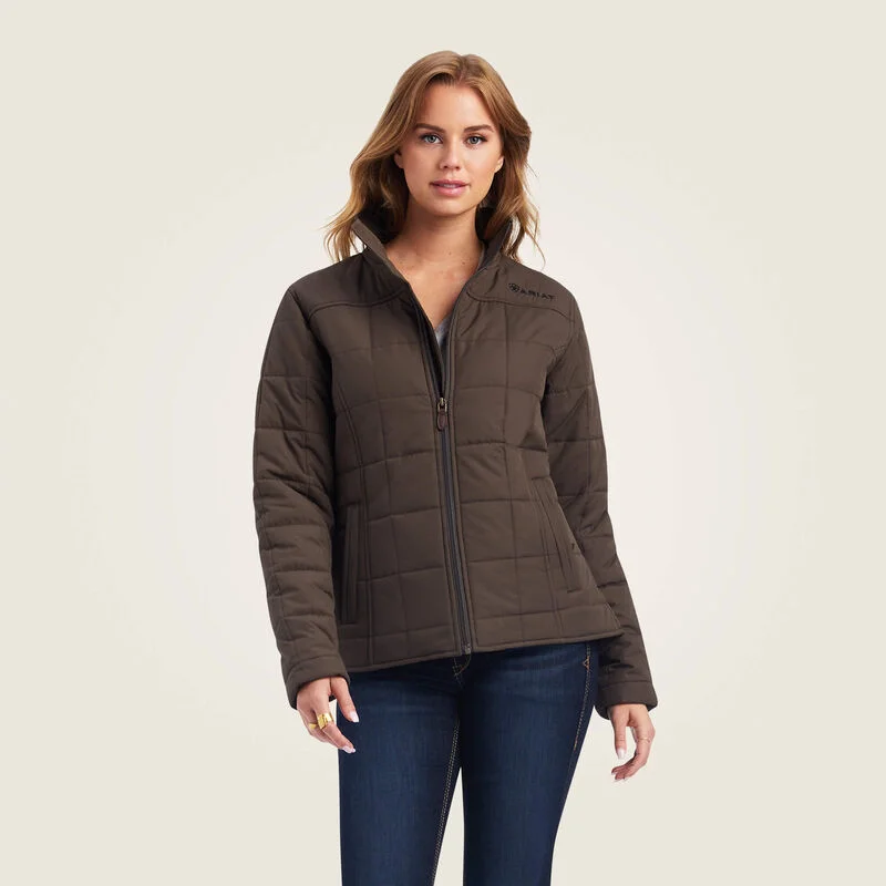 Women's Ariat Crius Insulated Jacket Hooded Jacket Caped Jacket Shawl Collar Jacket