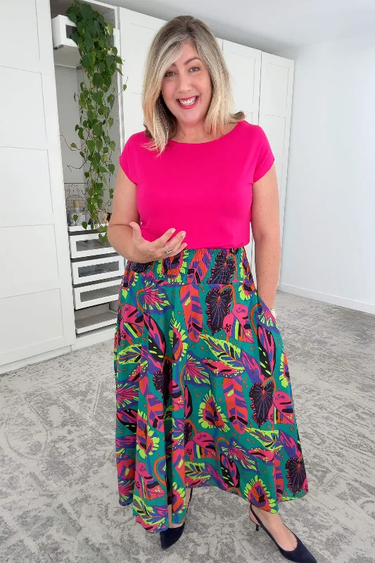 Santana Skirt floral skirt print