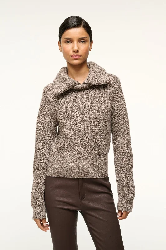 CHRISTOPHER SWEATER Toggled Drawstring Belted