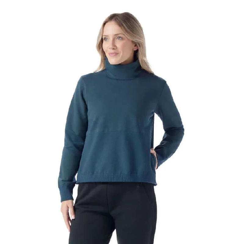 Smartwool Women's Intraknit Merino Fleece Pullover Sale Saggy Sleeve Comfort