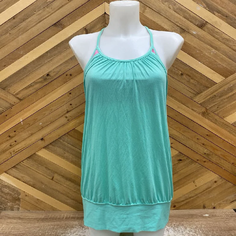 Lululemon- Tank top: Teal Pink -women-SM flexible tank top