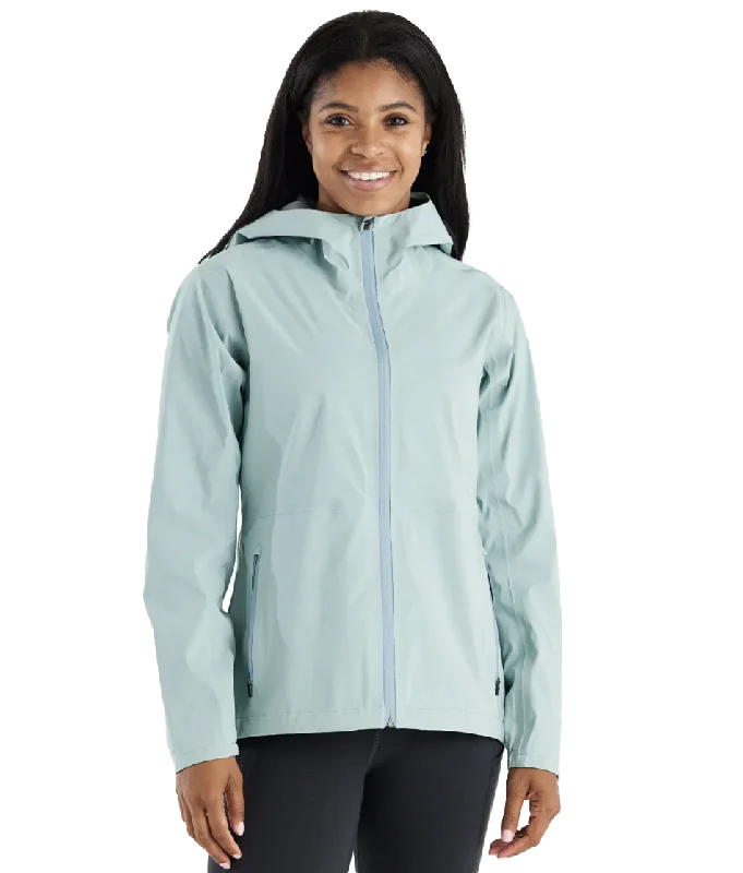 Ws Cloudshield Rain Jacket Ocean Mist Jersey Jacket Tulle Jacket Batik Jacket