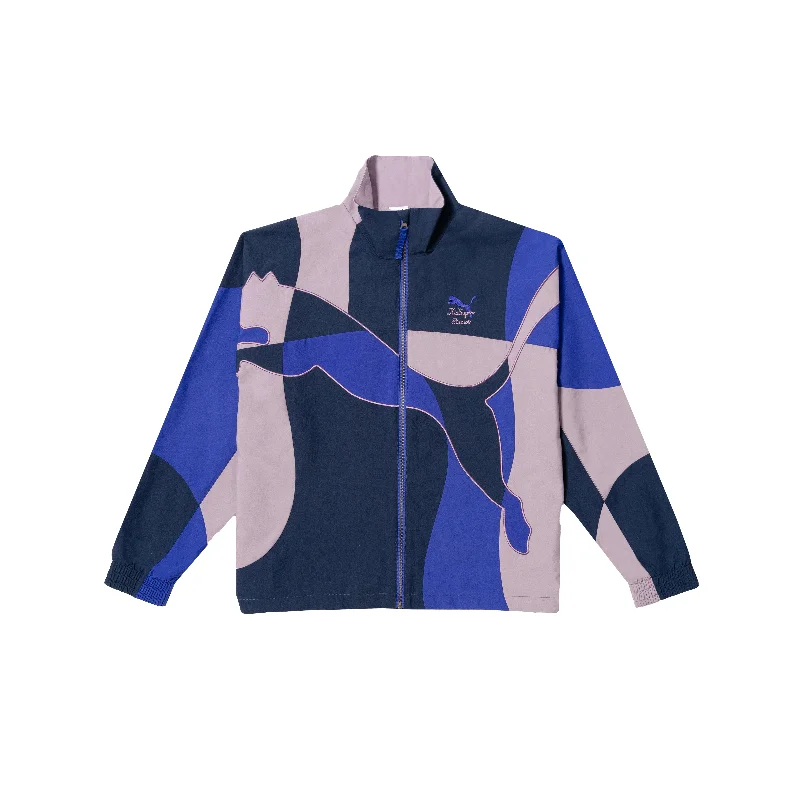 Puma x KidSuper Cellerator Jacket Lapis Lazuli Toggled Jacket Drawstring Jacket Belted Jacket