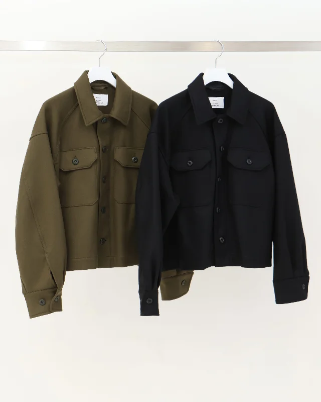 WOOL SHIRT JACKET 17457 Wool Jacket Cashmere Jacket Tweed Jacket