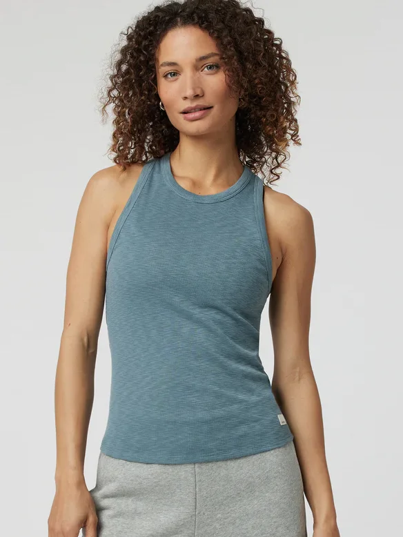Women's Sunrise High Neck Tank fitted tank top