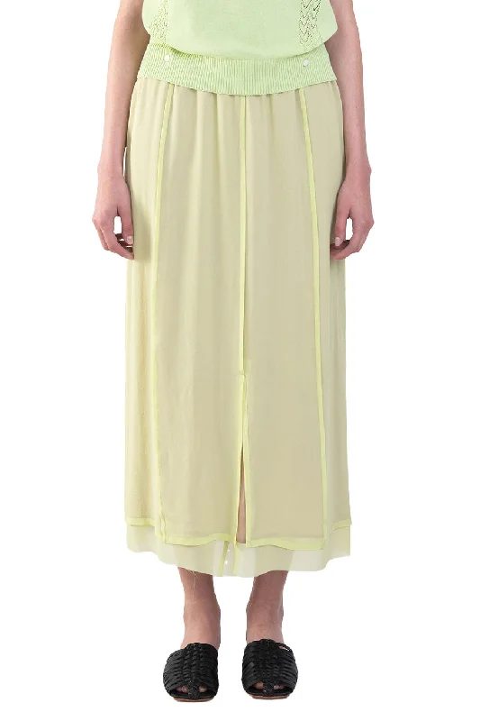 Pistacchio Skirt denim skirt classic