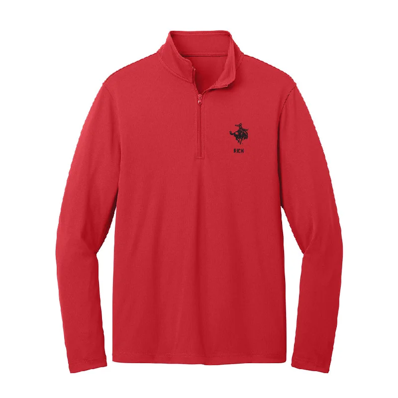NWOSU - NCAA Women's Basketball : Mattie Rich - Lightweight Quarter Zip Jacket