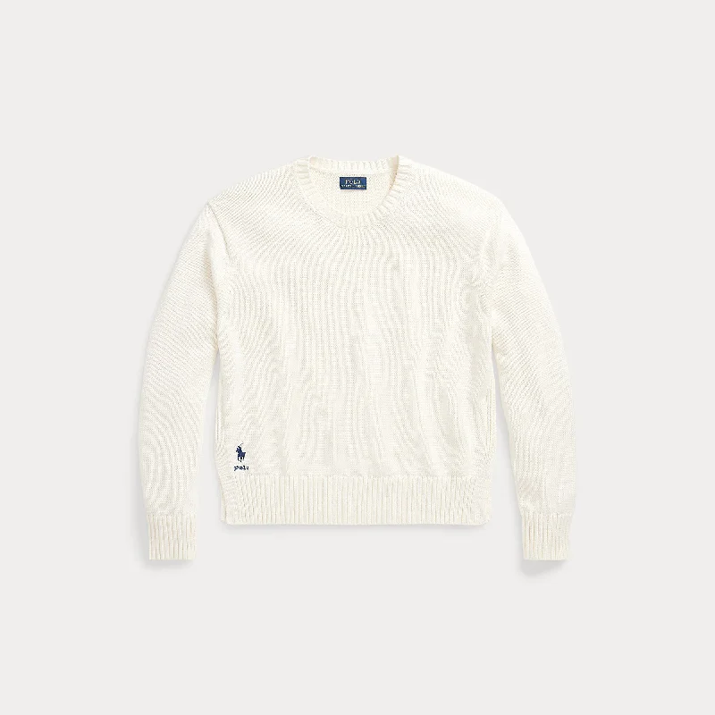 CREWNECK SWEATER Fitted Loose Oversized