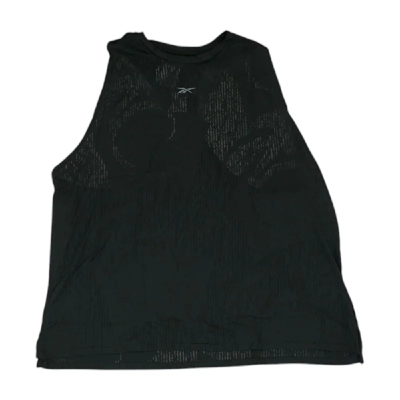 Black Color Block Active Tank cotton tank top