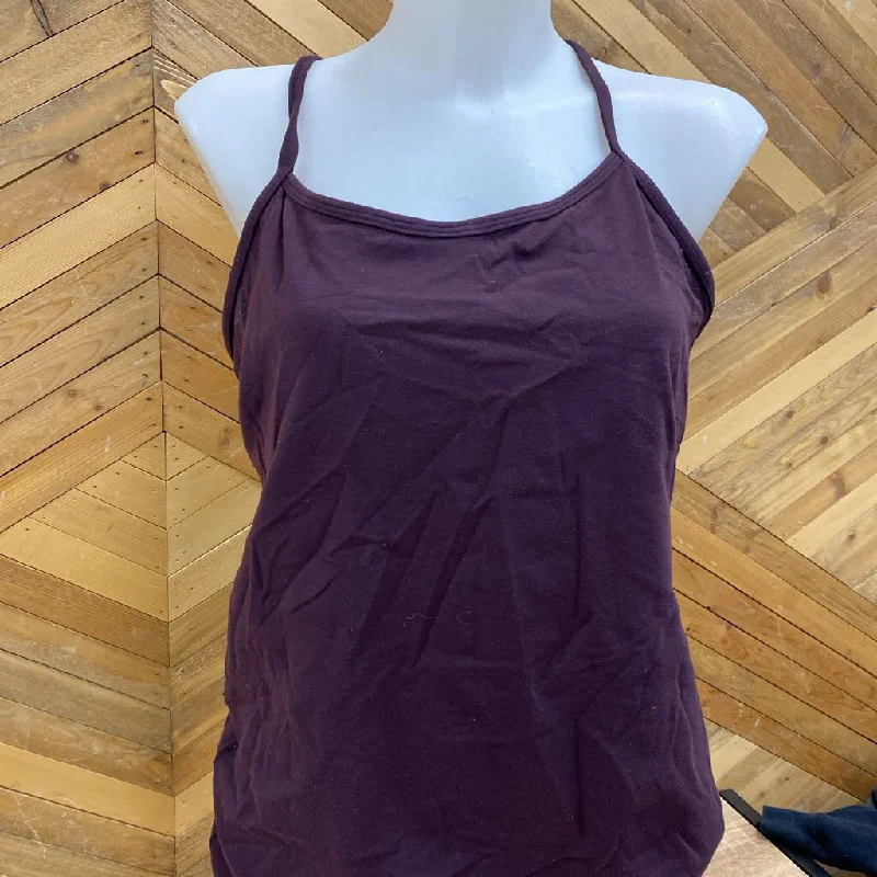 Lululemon - Women's Athletic Tank Top: Maroon -women- vintage tank top