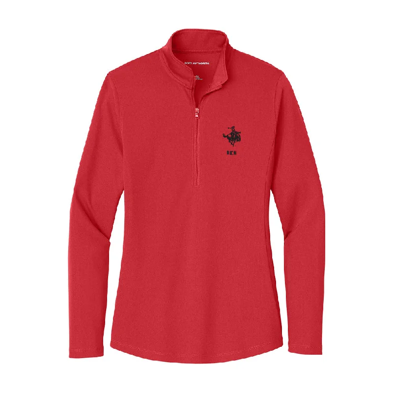 NWOSU - NCAA Women's Basketball : Mattie Rich - Women's Lightweight Quarter Zip Jacket