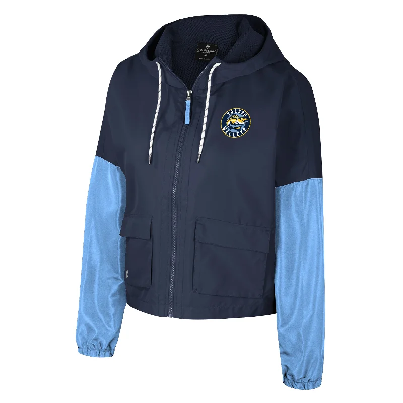 Toledo Walleye Ladies Rafi Full Zip Jacket Jacket Blazer Coat
