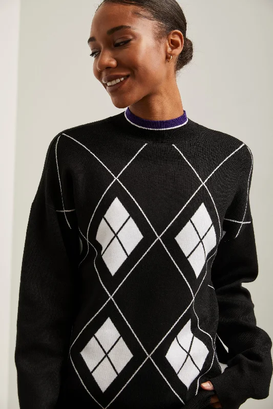 Argyle sweater Wool Sweater Cotton Sweater Cashmere Sweater