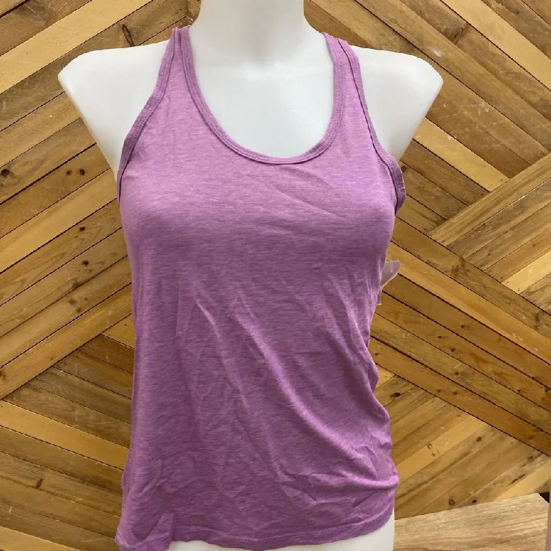 Nike - Women's Dri-Fit Tank Top - MSRP$30: Purple-women-SM solid color tank