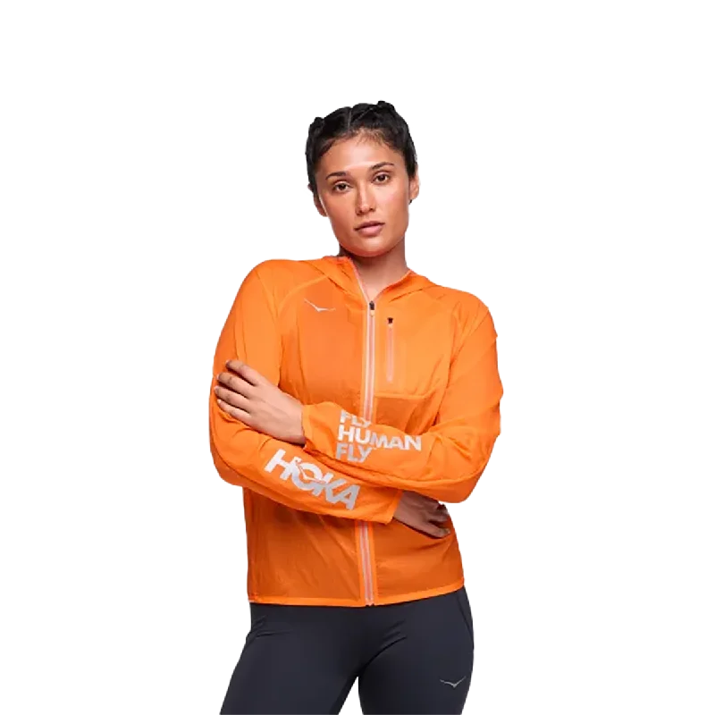 Hoka Skyflow Jacket Viz Cotton Fabric Linen Fabric Terry Fabric