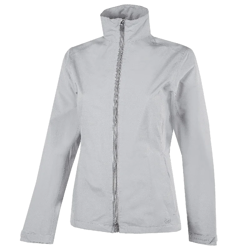 Alice - Waterproof golf jacket Satin Jacket Silk Jacket Chiffon Jacket