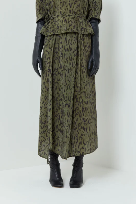 Sonam Khaki Spice Skirt corduroy skirt comfortable
