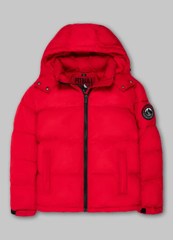 Women's winter hooded jacket Cleo Stand-Up Collar Roll-Neck Collar Turtle Neck
