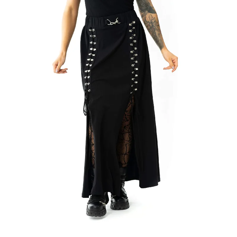 EMBER MAXI SKIRT - BLACK