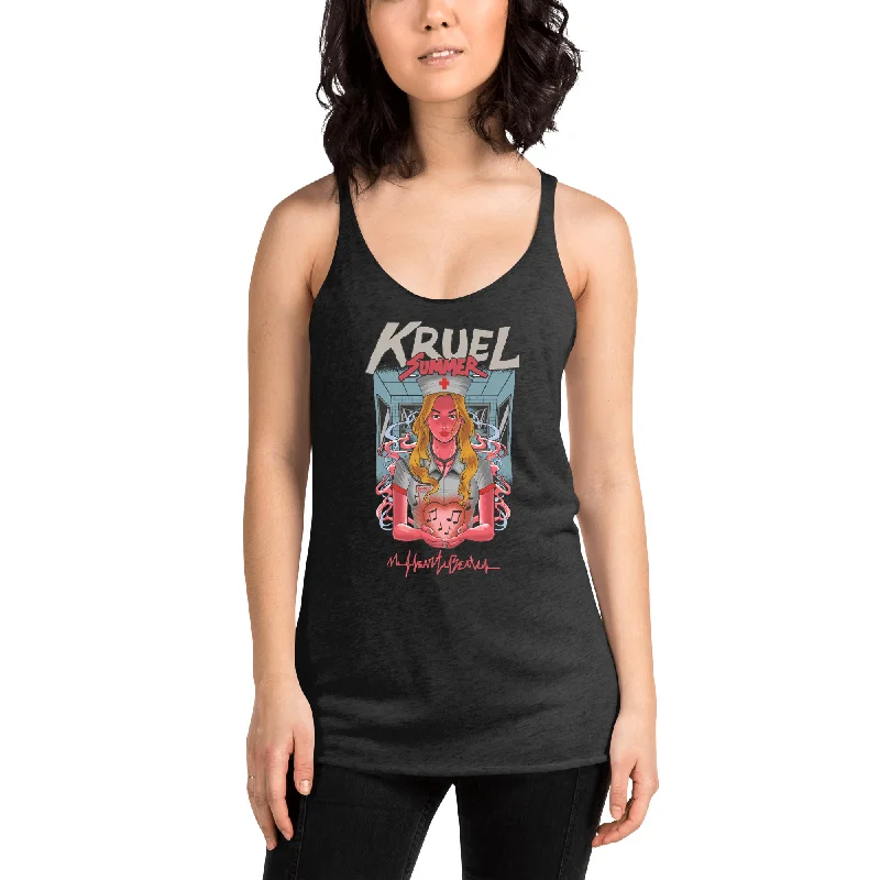 Heartbeat Women's Racerback Tank soft tank top