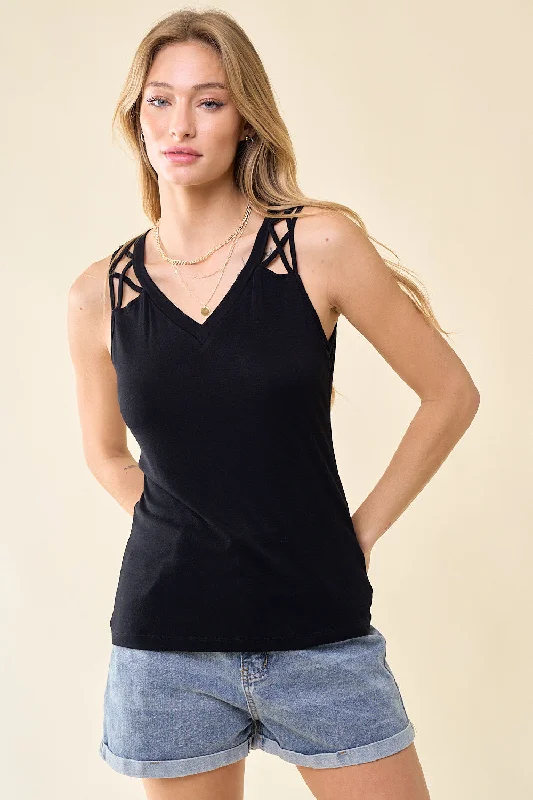 Calista Strappy Tank fashionable tank top