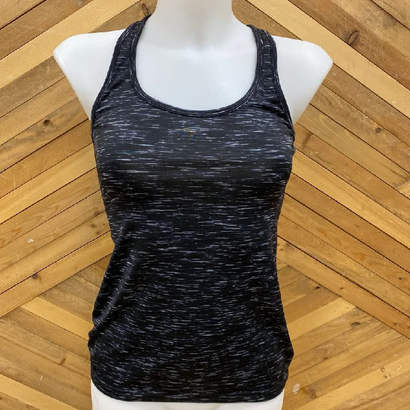 Tank Top : Grey-women-sm lime green tank