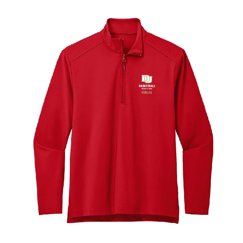 DU - NCAA Women's Basketball : Angelina Robles - Premium Quarter Zip Jacket