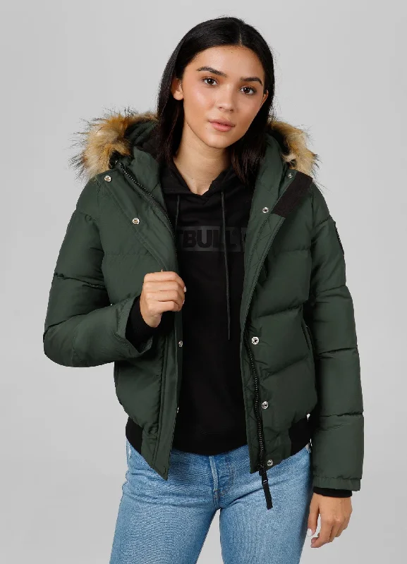 Women's winter hooded jacket Azalea Wool Jacket Cashmere Jacket Tweed Jacket