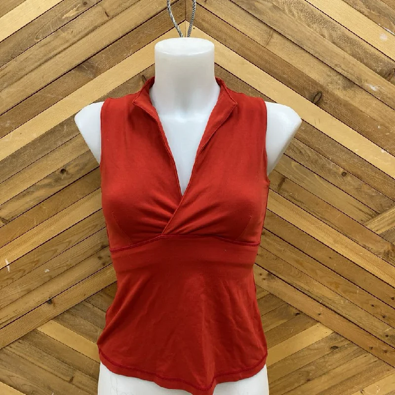 Lululemon - Tank Top : Red-women-8 workout tank top