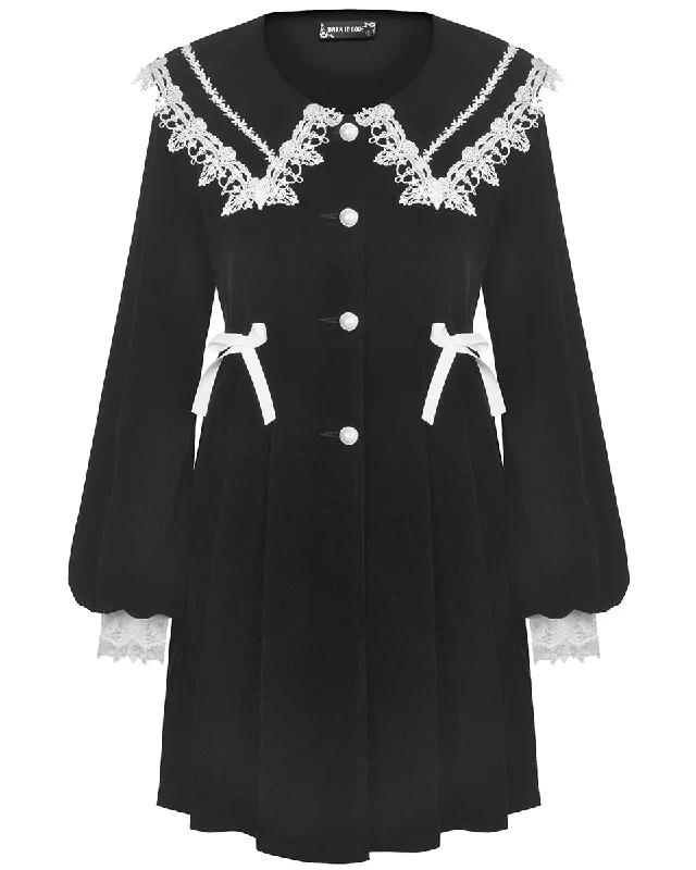Dark In Love Mirabella Velvet Gothic Lolita Jacket One-Shoulder Jacket Off-the-Shoulder Jacket Asymmetrical Jacket