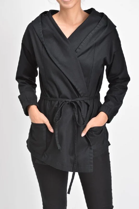 Women's Twill Hoodie Jacket Quilted Jacket Puffer Jacket Insulated Jacket