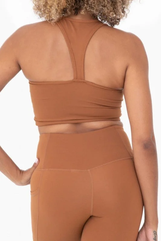 EXTREME RACER FITTED CROPPED TANK playful tank top