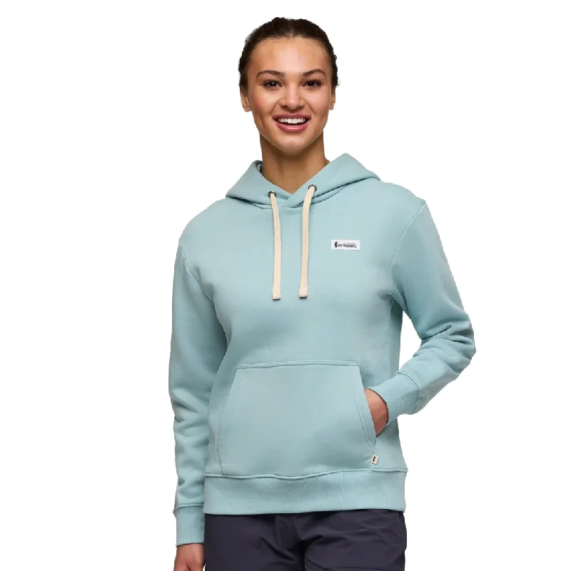 Cotopaxi Women's Llama Patch Pullover Hoodie Plunging Neck Pullover