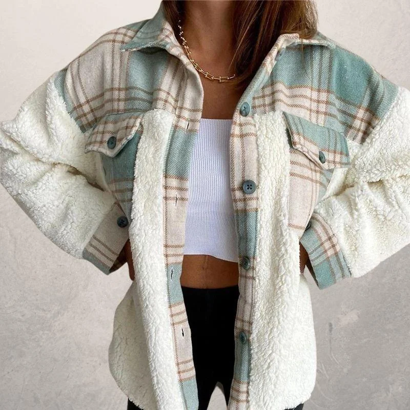 Ladies jacket Christmas mesh cashmere jacket Mesh Jacket Canvas Jacket Denim Jacket