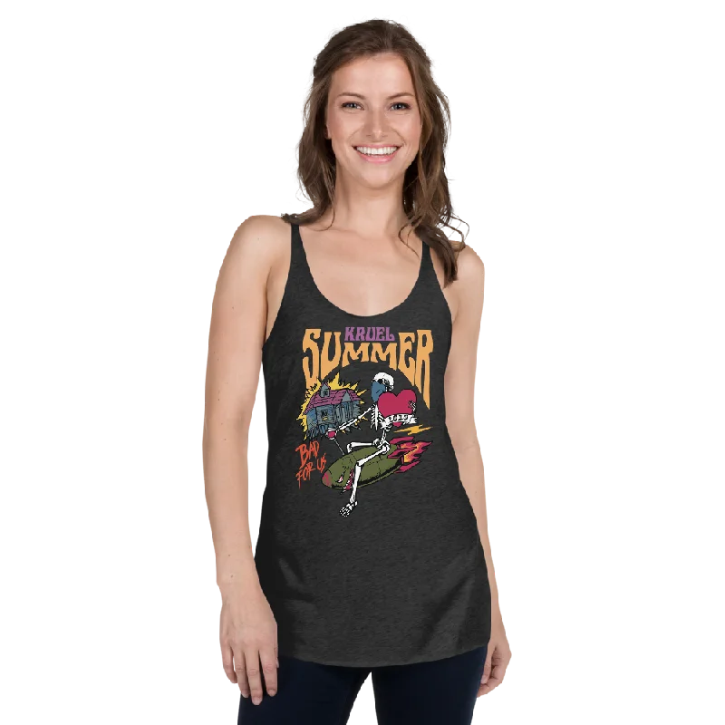 Bad 4 Us Women's Racerback Tank activewear tank top