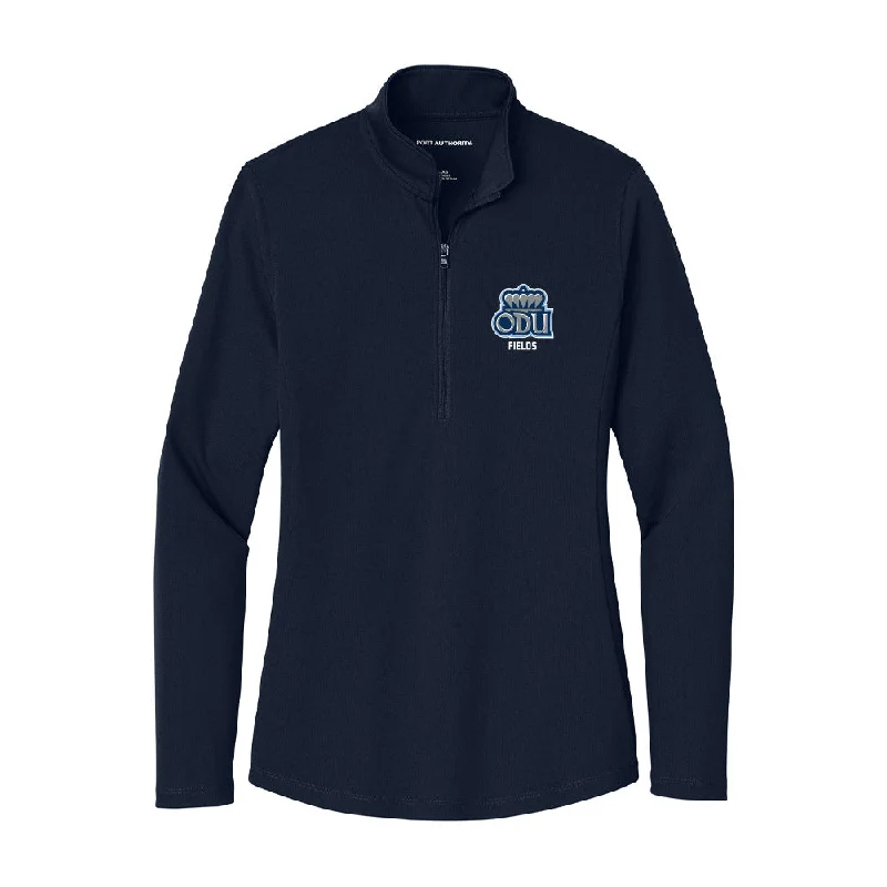 Old Dominion - NCAA Women's Basketball : simaru fields - Women's Lightweight Quarter Zip Jacket