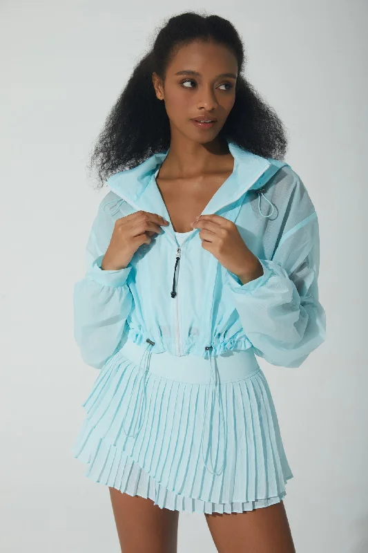Elodie Sun Protection Jacket - Sky Fleece Jacket Down Jacket Parka