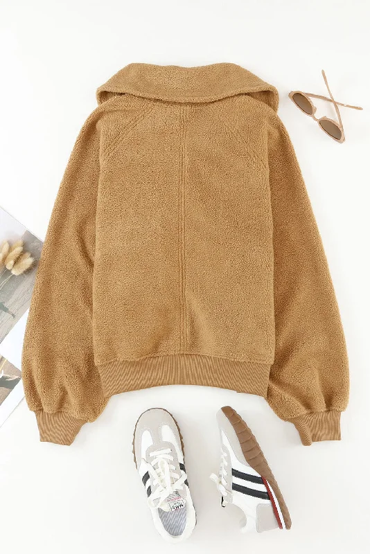 Oversized Button-Up Jacket