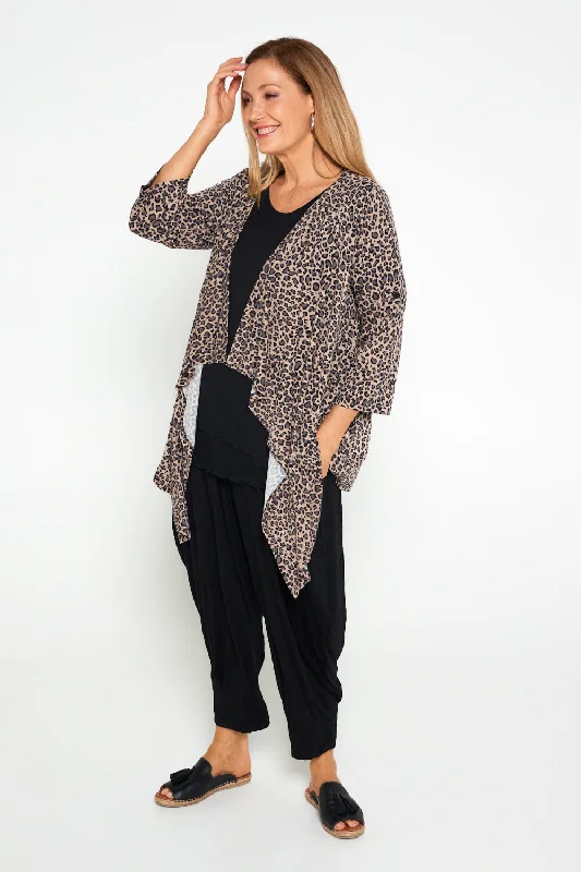 Hunter Jacket - Animal Chenille Jacket Brocade Jacket Lace Jacket