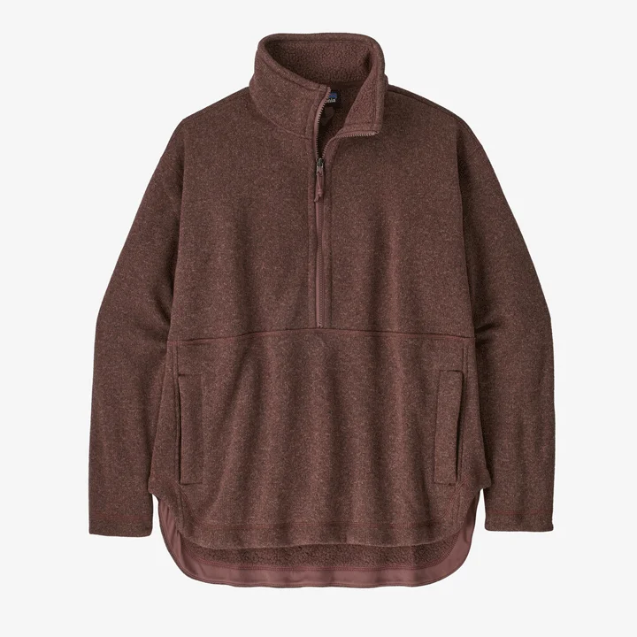 Patagonia Women's Better Sweater Oversized Fleece Pullover Port Neck Pullover