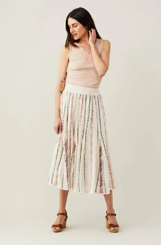 Odd Molly Natasha Skirt linen skirt light