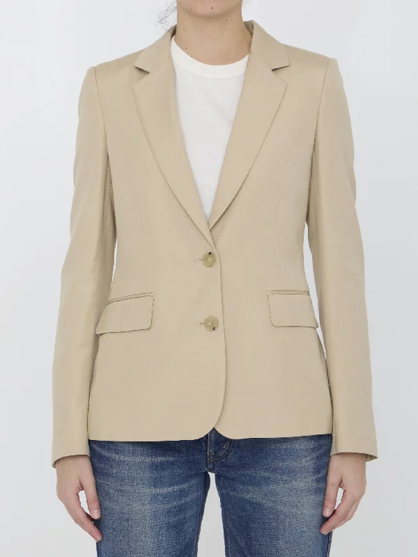 Iconic Jacket Front Pockets Side Pockets Patch Pockets