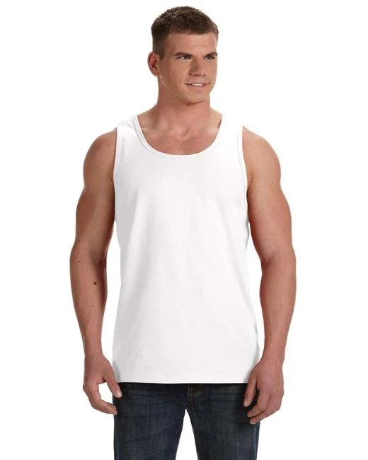 Fruit of the Loom Adult HD Cotton  Tank 39TKR (Pack of 6) lace tank top