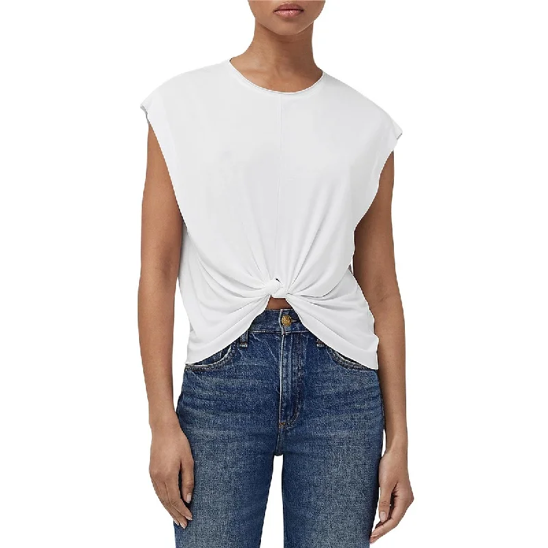 Rag & Bone Womens Jenna Solid Modal Pullover Top