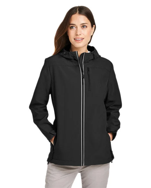 Women's Nautica Wavestorm Softshell Jacket Herringbone Jacket Houndstooth Jacket Plaid Jacket