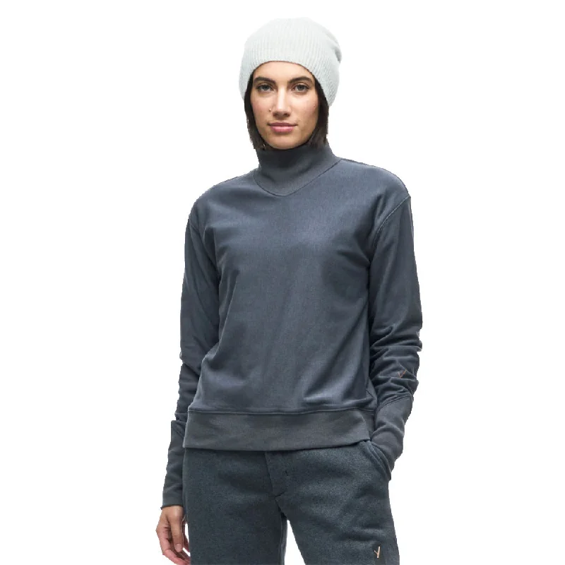 Indyeva Maglia Long Sleeve Womens Pullover High Neck Pullover