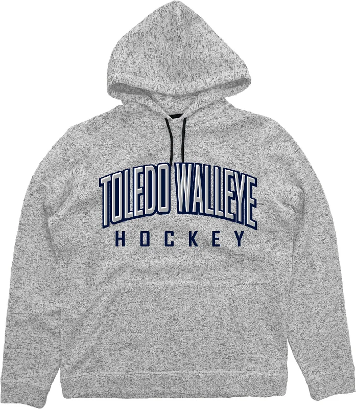 Toledo Walleye Strike Gold Sweater Fleece Hoodie Denim Fabric Leather Fabric Suede Fabric