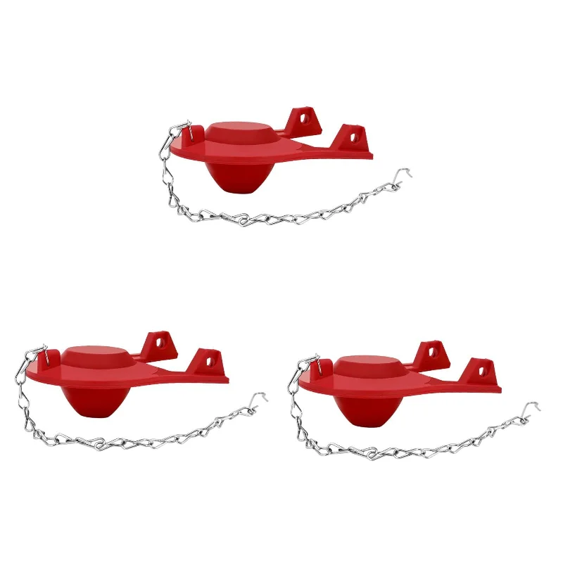 3 Pieces Toilet Flappers Replaces Seal High Performance for Tanks Accessories sexy tank top